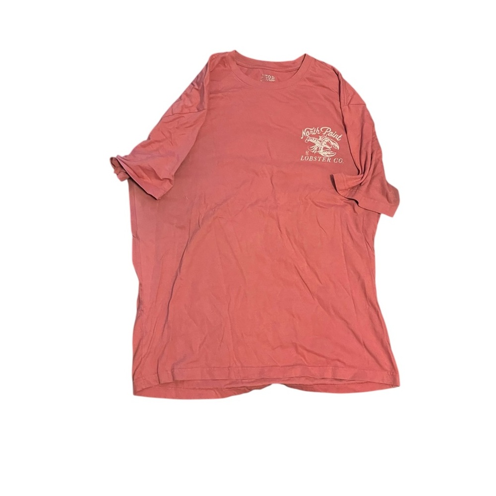 Men's Casual Coral Tee by